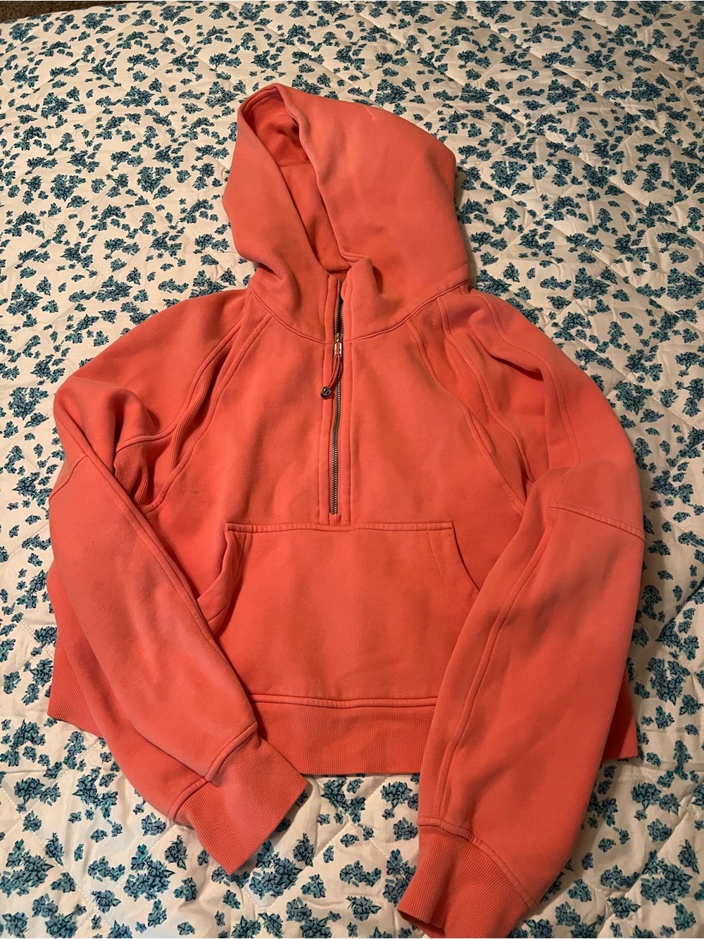 lululemon athletica Coral Half-Zip Hoodie